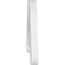 Ekena Millwork Pitch Midway Architectural Grade PVC Gable Pediment, 48"W x 18"H x 1"P (9/12) GPP048X018X100MID - alternate 4